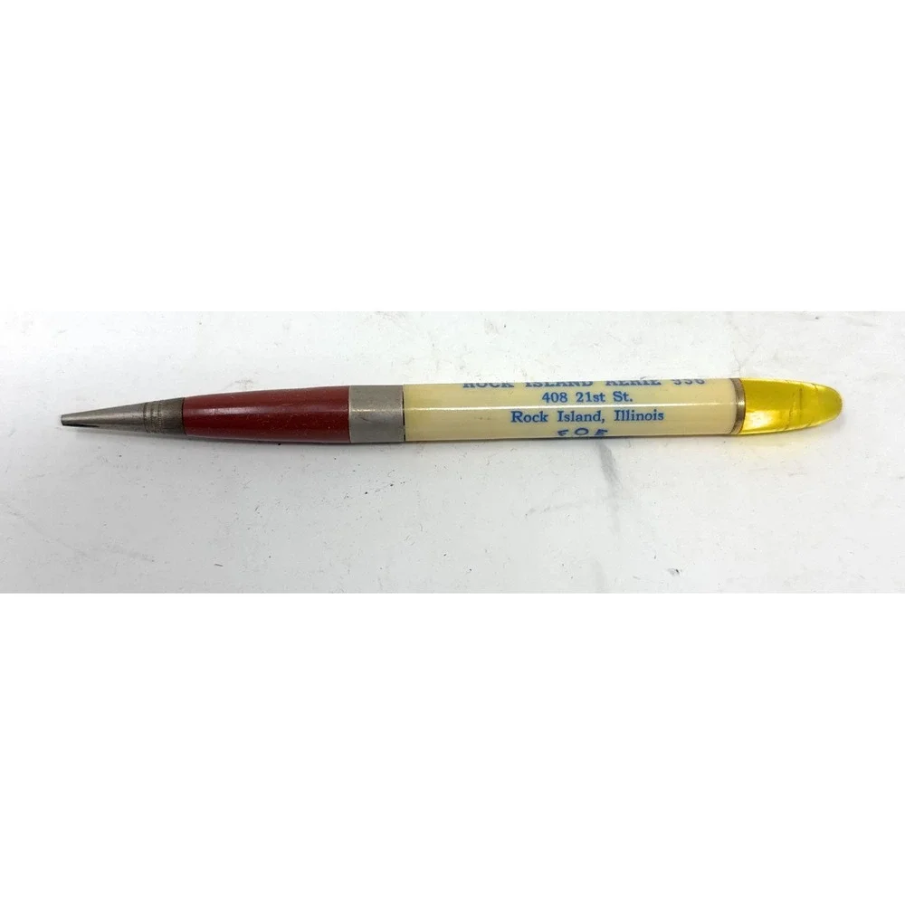 Vintage FOE‎ Advertising Mechanical Pencil Rock Island